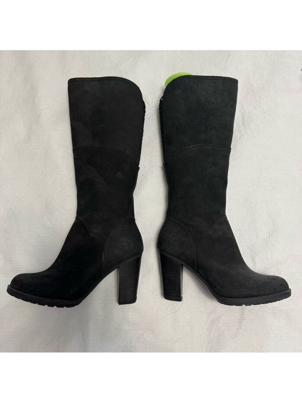 Timberland Elegant Black Heeled Boots